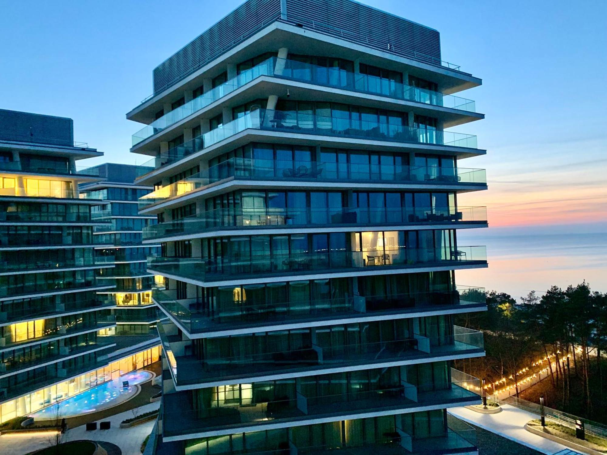 Blue Reef 6Th Floor Sea View Daire Miedzyzdroje Dış mekan fotoğraf